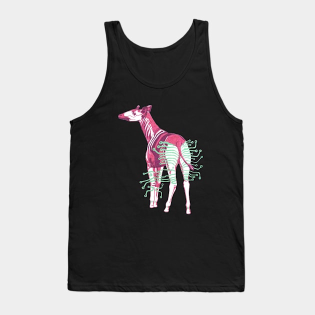 Electric Okapi Tank Top by RaLiz